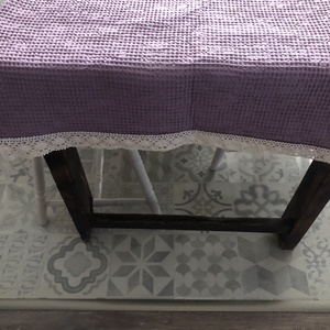 Csipkés pamut ágytakaró - otthon & életmód - lakástextil - ágytakaró - Meska.hu