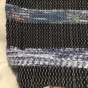 Csíkos szövött csakegyvan táska - táska & tok - bevásárlás & shopper táska - shopper, textiltáska, szatyor - Meska.hu