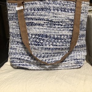 Kék szövött csakegyvan táska - Meska.hu