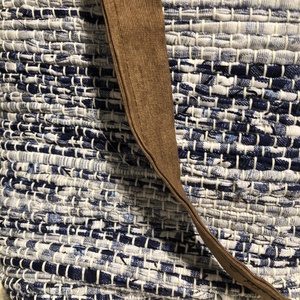 Kék szövött csakegyvan táska - táska & tok - bevásárlás & shopper táska - shopper, textiltáska, szatyor - Meska.hu