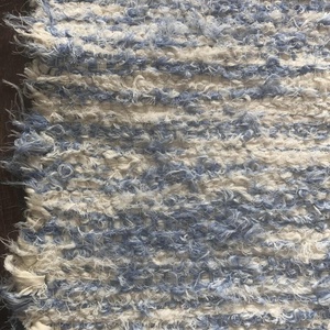 fehér-tarka színű, puha, vastag szőnyeg - otthon & életmód - lakástextil - szőnyeg - szövött szőnyeg - Meska.hu