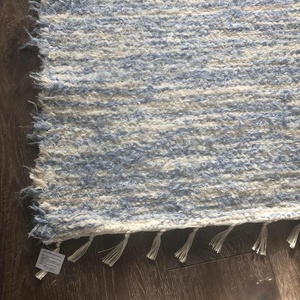 fehér-tarka színű, puha, vastag szőnyeg - otthon & életmód - lakástextil - szőnyeg - szövött szőnyeg - Meska.hu