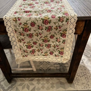 Vászon asztalterítő, Otthon & Életmód, Konyhafelszerelés, tálalás, Tálalás, Terítő, Varrás, MESKA