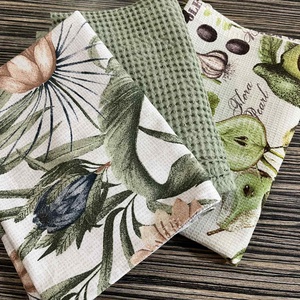 Darázs mintás pamut konyharuha - otthon & életmód - fürdőszoba - törölköző - Meska.hu