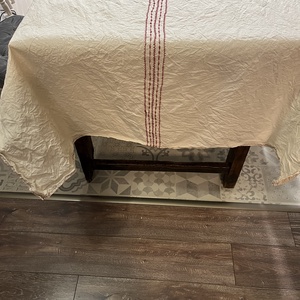 Hímzett, vászon asztalterítő, Otthon & Életmód, Konyhafelszerelés, tálalás, Tálalás, Terítő, Varrás, MESKA