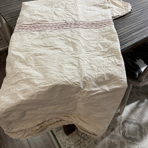 Hímzett, vászon asztalterítő - otthon & életmód - konyhafelszerelés, tálalás - tálalás - terítő - Meska.hu