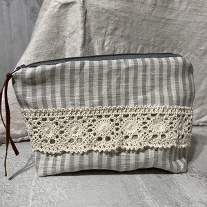 Pamutcsipkés neszeszer, Táska & Tok, Pénztárca & Más tok, Kártyatartó & Irattartó, Varrás, MESKA