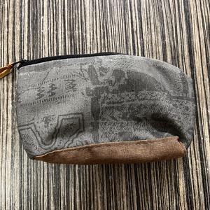 szürke neszeszer - táska & tok - pénztárca & más tok - kártyatartó & irattartó - Meska.hu