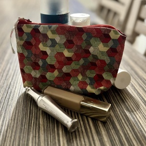 piros neszeszer, Táska & Tok, Pénztárca & Más tok, Kártyatartó & Irattartó, Varrás, MESKA