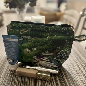 Kaktuszmintás neszeszer, Táska & Tok, Pénztárca & Más tok, Kártyatartó & Irattartó, Varrás, MESKA