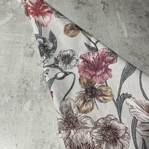 Pasztell virágos pamut kéztörlő, törölköző - otthon & életmód - konyhafelszerelés, tálalás - konyhai textil - konyharuha & törlőkendő - Meska.hu