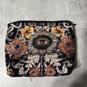 Virágos-szemes neszeszer - táska & tok - pénztárca & más tok - kártyatartó & irattartó - Meska.hu