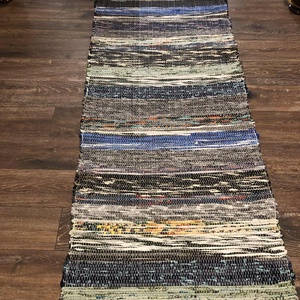 Tarka rongyszőnyeg, Otthon & Életmód, Lakástextil, Szőnyeg, Szövött szőnyeg, Szövés, MESKA