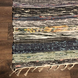 Tarka rongyszőnyeg - otthon & életmód - lakástextil - szőnyeg - szövött szőnyeg - Meska.hu