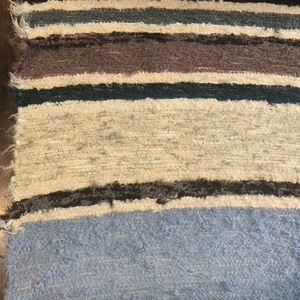 Csíkos puha, vastag szőnyeg - otthon & életmód - lakástextil - szőnyeg - szövött szőnyeg - Meska.hu