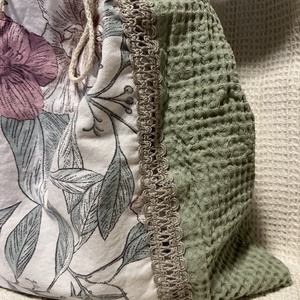 Kenyereszsák frissentartó béléssel - táska & tok - bevásárlás & shopper táska - kenyeres zsák - Meska.hu