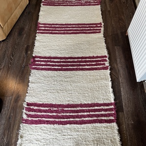 Csíkos puha, vastag szőnyeg - otthon & életmód - lakástextil - szőnyeg - szövött szőnyeg - Meska.hu