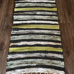 sokszínű rongyszőnyeg - otthon & életmód - lakástextil - szőnyeg - szövött szőnyeg - Meska.hu