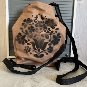 Vászon hátizsák - táska & tok - hátizsák - hátizsák - Meska.hu