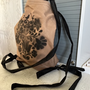 Vászon hátizsák - táska & tok - hátizsák - hátizsák - Meska.hu