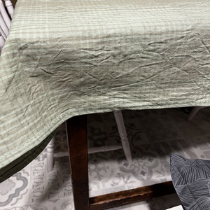 Lenvászon asztalterítő - otthon & életmód - lakástextil - abrosz, terítő - étkezőabrosz - Meska.hu