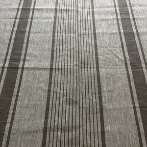 Csíkos lenvászon asztalterítő - otthon & életmód - lakástextil - abrosz, terítő - étkezőabrosz - Meska.hu