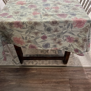 virágos vászon asztalterítő - otthon & életmód - lakástextil - abrosz, terítő - étkezőabrosz - Meska.hu