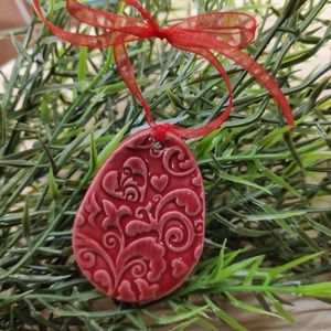 Húsvéti kerámia tojás  - művészet - szobor - kerámia - Meska.hu