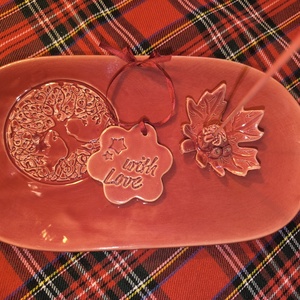  Füstölő tartó készlet 3 darabos - művészet - szobor - kerámia - Meska.hu