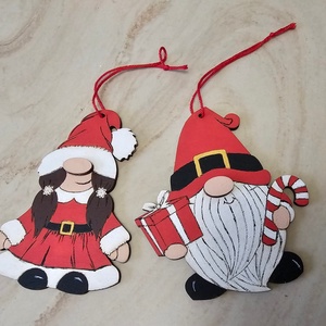 Manók - karácsony - mikulás - mikulás beltéri dekoráció - Meska.hu