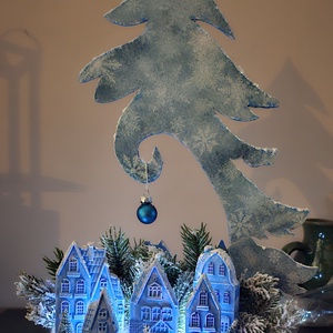 Karácsonyi falu - Meska.hu