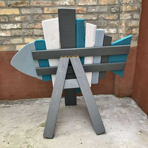 Kerti hal dekoráció, újrahasznosított fából - otthon & életmód - ház & kert - kerti dísz - Meska.hu