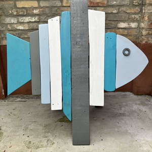 Kerti hal dekoráció, újrahasznosított fából - otthon & életmód - ház & kert - kerti dísz - Meska.hu