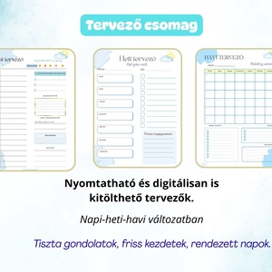 Tervező csomag - otthon & életmód - papír, írószer - naptár & tervező - Meska.hu