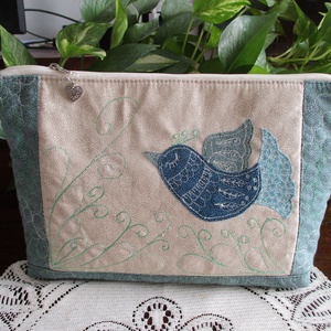 Nagyméretű  PATCHWORK neszesszer, Táska & Tok, Neszesszer, Varrás, MESKA