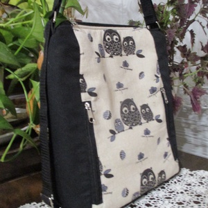 Háti/oldal táska - táska & tok - hátizsák - roll top hátizsák - Meska.hu