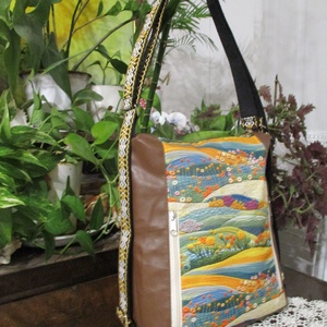 Hátizsák-oldaltáska - táska & tok - hátizsák - roll top hátizsák - Meska.hu