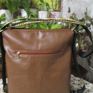 Hátizsák-oldaltáska - táska & tok - hátizsák - roll top hátizsák - Meska.hu