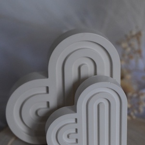 Kerámia Szív lakásdekoráció, Kellékek & szerszámok, Díszíthető tárgyak, Kerámia, Kerámia, MESKA