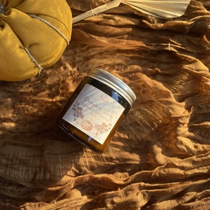 Pumpkin Spice illatú szójaviasz illatgyertya 100ml - otthon & életmód - gyertya, illat, aroma - gyertya - Meska.hu
