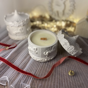 Körhinta - Szójaviasz illatgyertya - Meska.hu