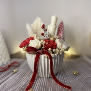 Winter Tale -Szójaviasz karácsonyi illatbox - otthon & életmód - gyertya, illat, aroma - gyertya - Meska.hu