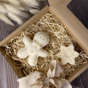 Mézi karácsonyi szójaviasz box - Meska.hu