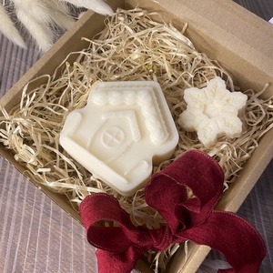 Házikó illatgyertya+ illatviasz ajándékbox - Meska.hu