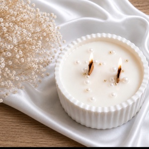 Babaváró illatgyertya - otthon & életmód - gyertya, illat, aroma - gyertya - Meska.hu