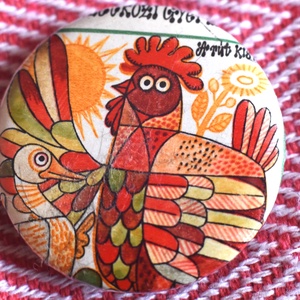 Mese bélyeg kitűző - Meska.hu