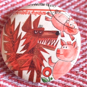 Mese bélyeg kitűző - Meska.hu