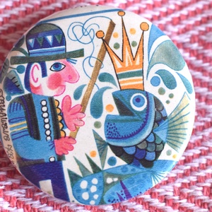 Mese bélyeg kitűző - Meska.hu