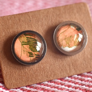 Bélyeg fülbevaló - ékszer - fülbevaló - pötty fülbevaló - Meska.hu