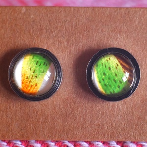 Kaktusz bélyeg fülbevaló, Ékszer, Fülbevaló, Pötty fülbevaló, Ékszerkészítés, Papírművészet, MESKA